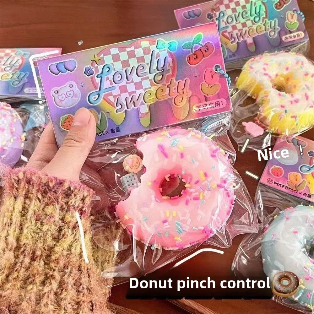 Glazed Doughnut Cake Squishy