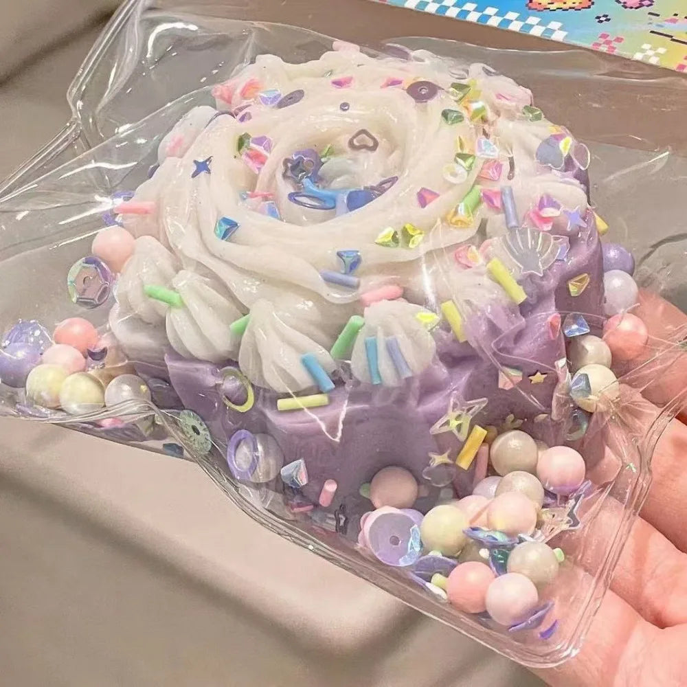 Glazed Doughnut Cake Squishy