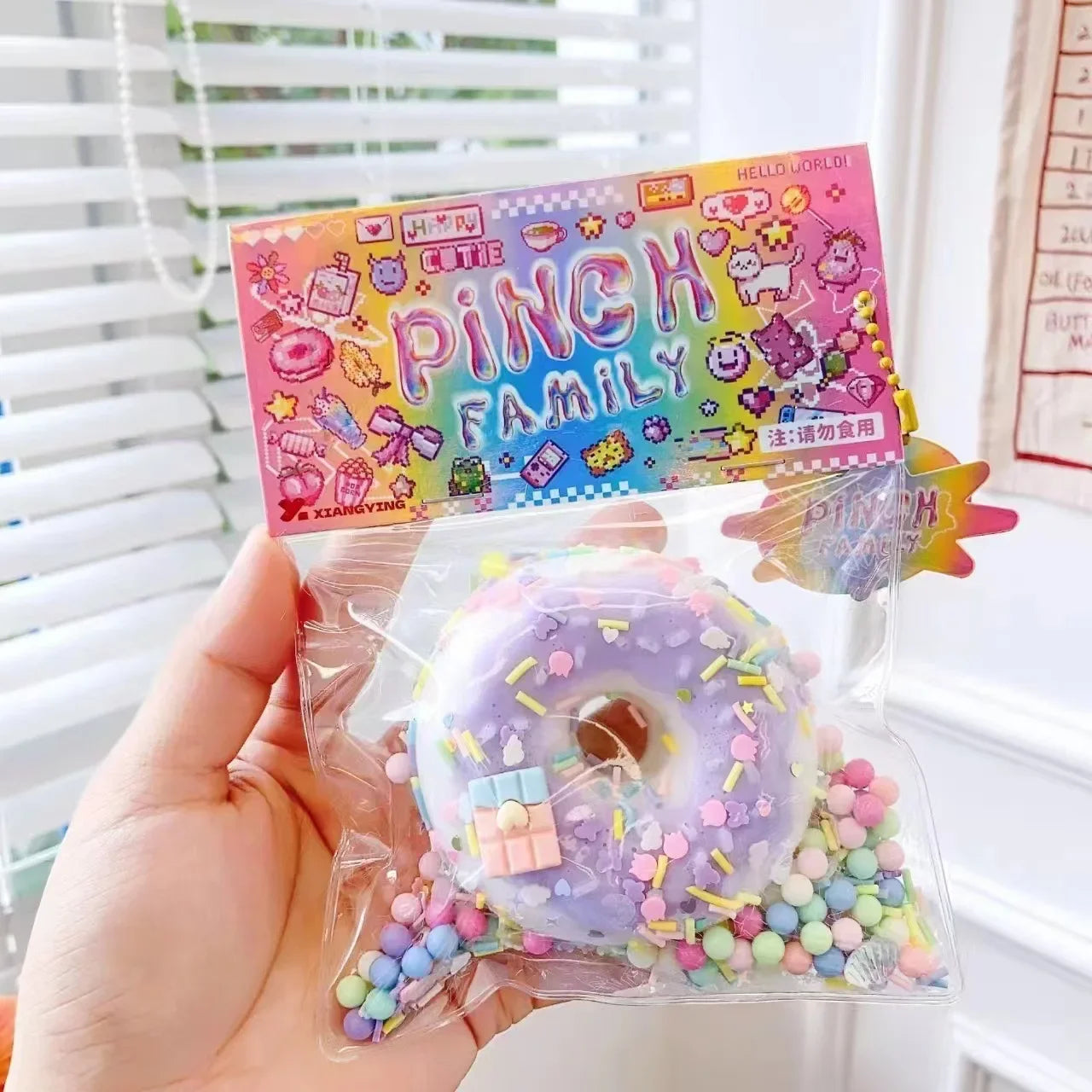 Glazed Doughnut Cake Squishy